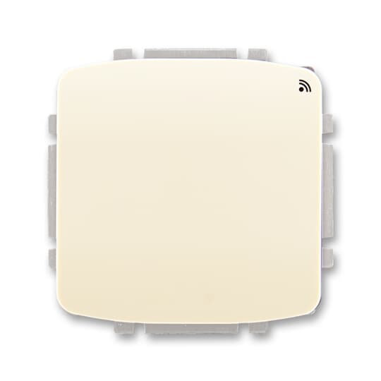 spínač s krátkocestným ovladačem, s přijímačem RF signálu, 868 MHz, slonová kost, design TANGO